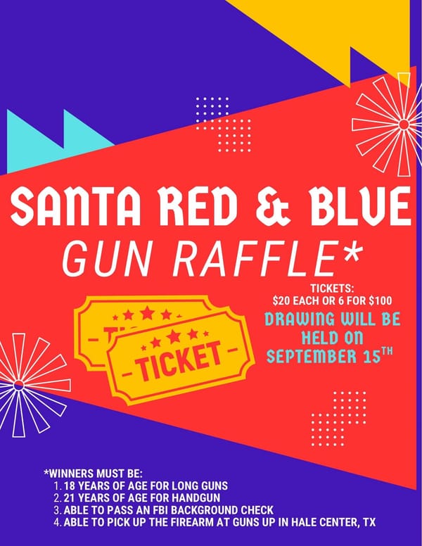 Santa Red and Blue