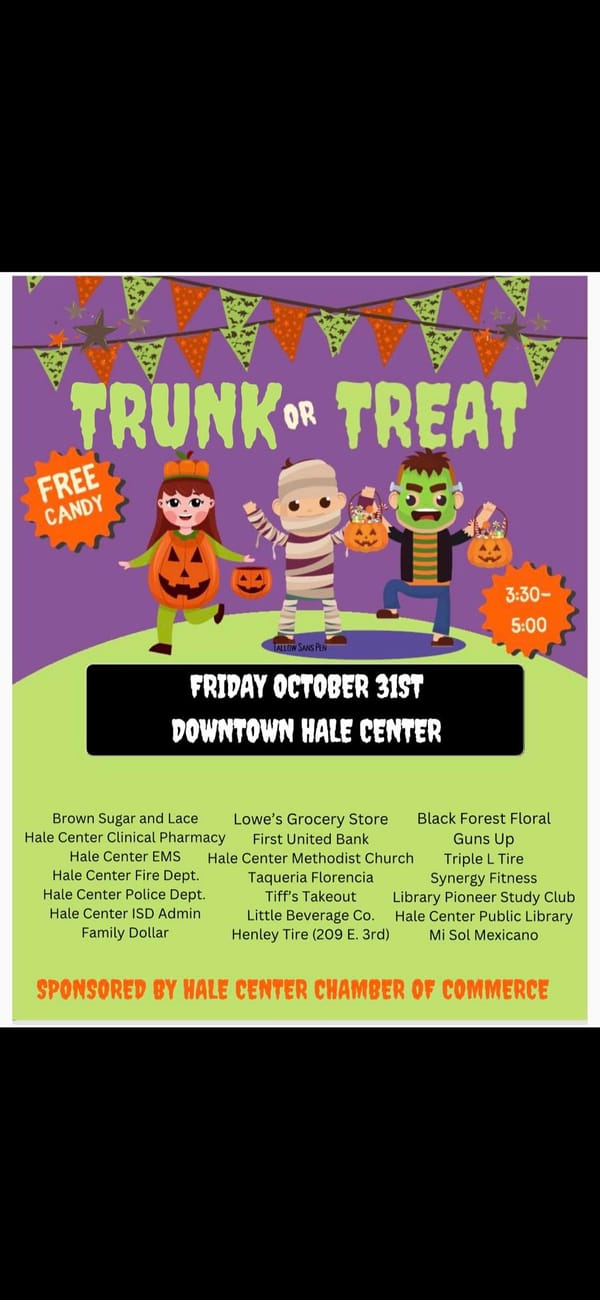 Trunk Or Treat!!!