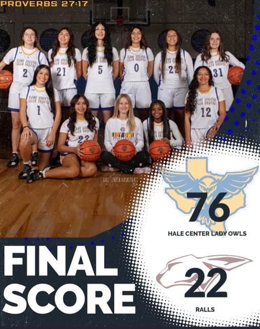 Hale Center Lady Owls Win
