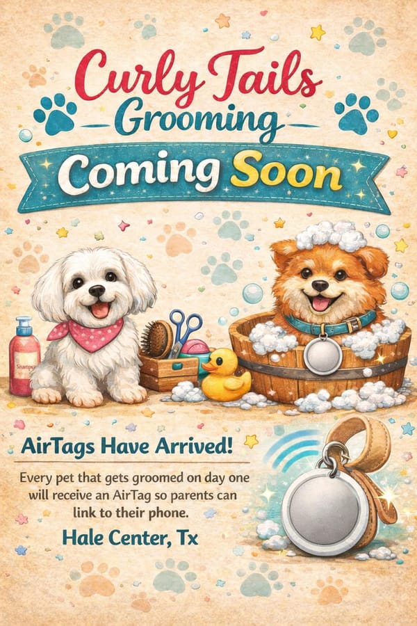 New Business Coming to Hale Center!